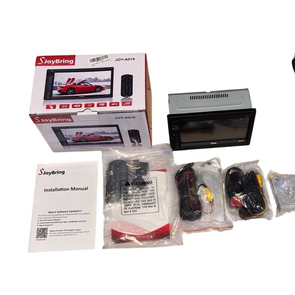 JoyBring JOY A019 7" HD Car Multimedia Player Touchscreen Bluetooth FM AUX MP4 - Picture 14 of 14